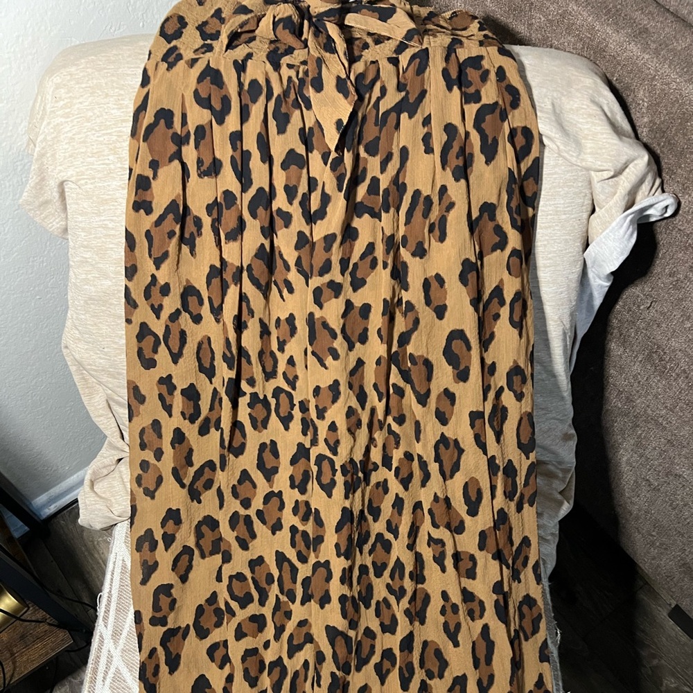 Free people cheetah pants